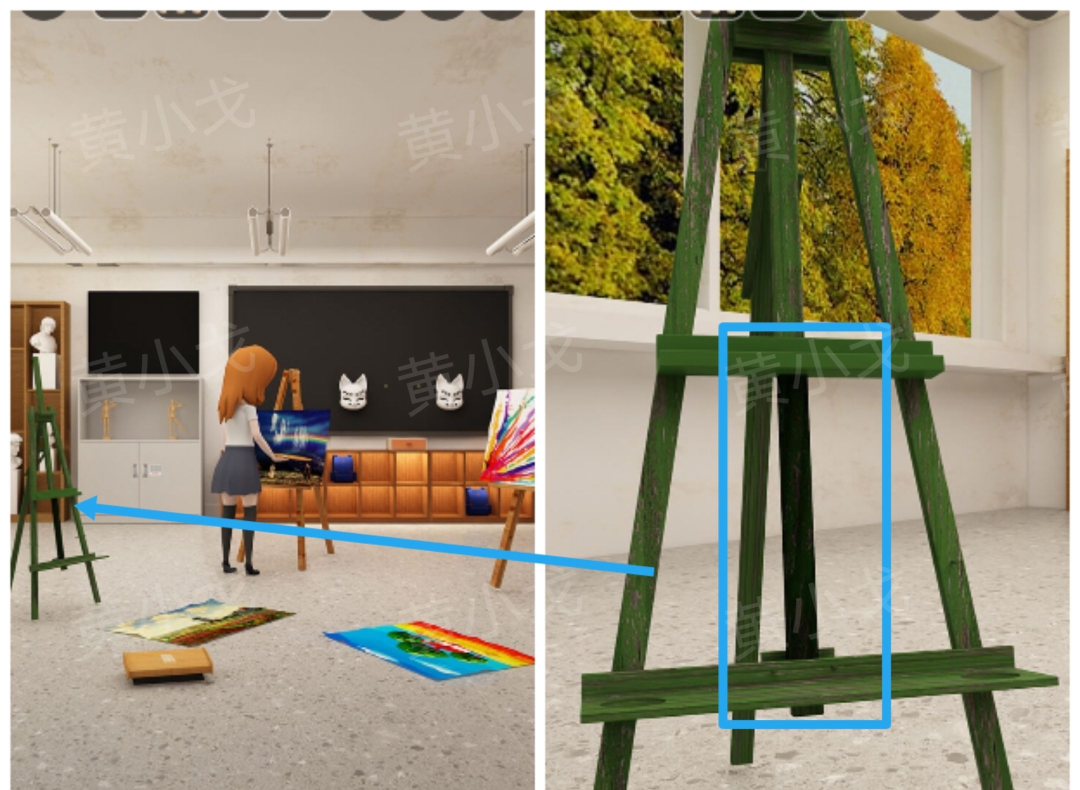 《Escape Room：侦探社》美术教室关卡攻略一