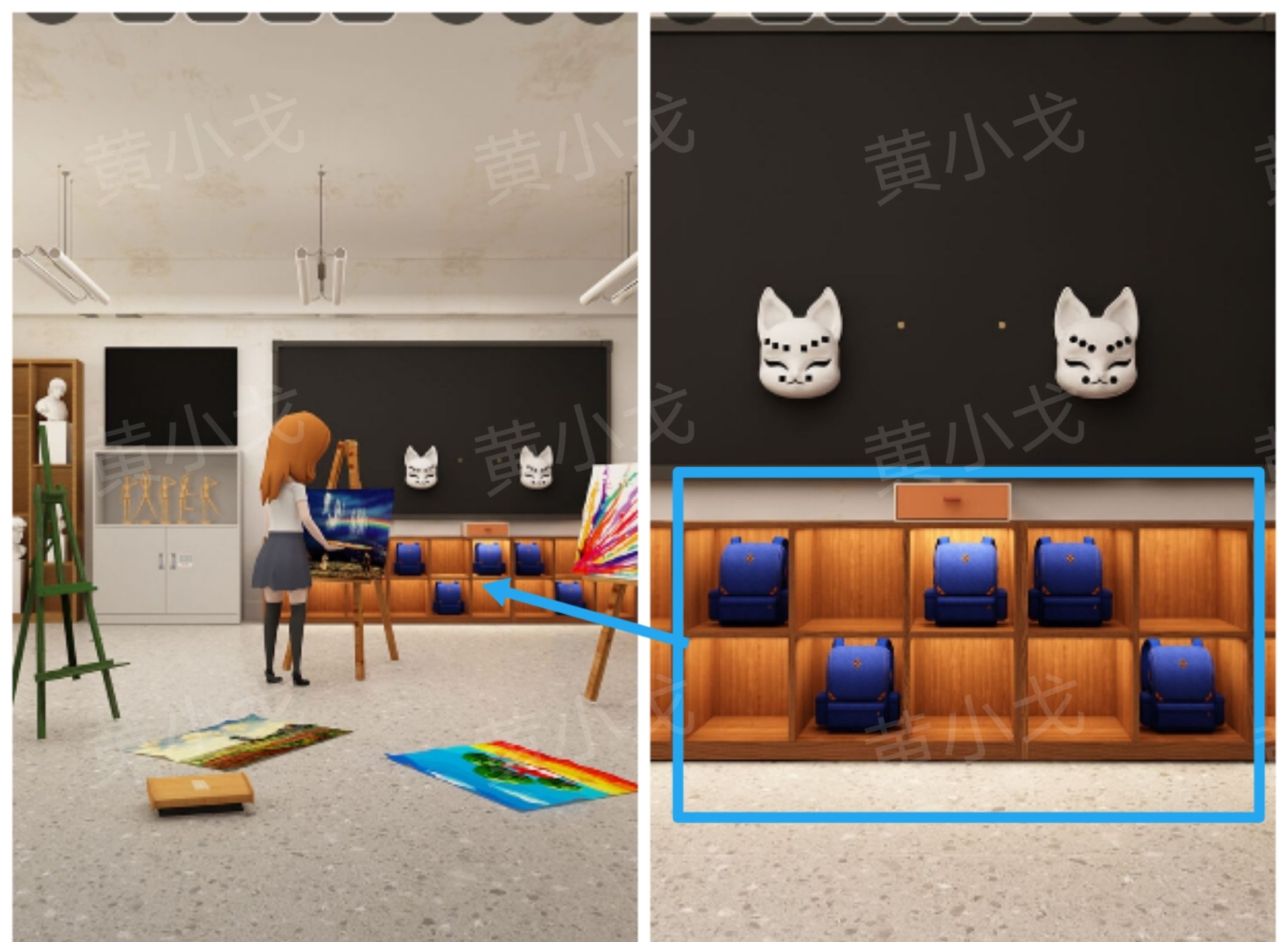 《Escape Room：侦探社》美术教室关卡攻略一