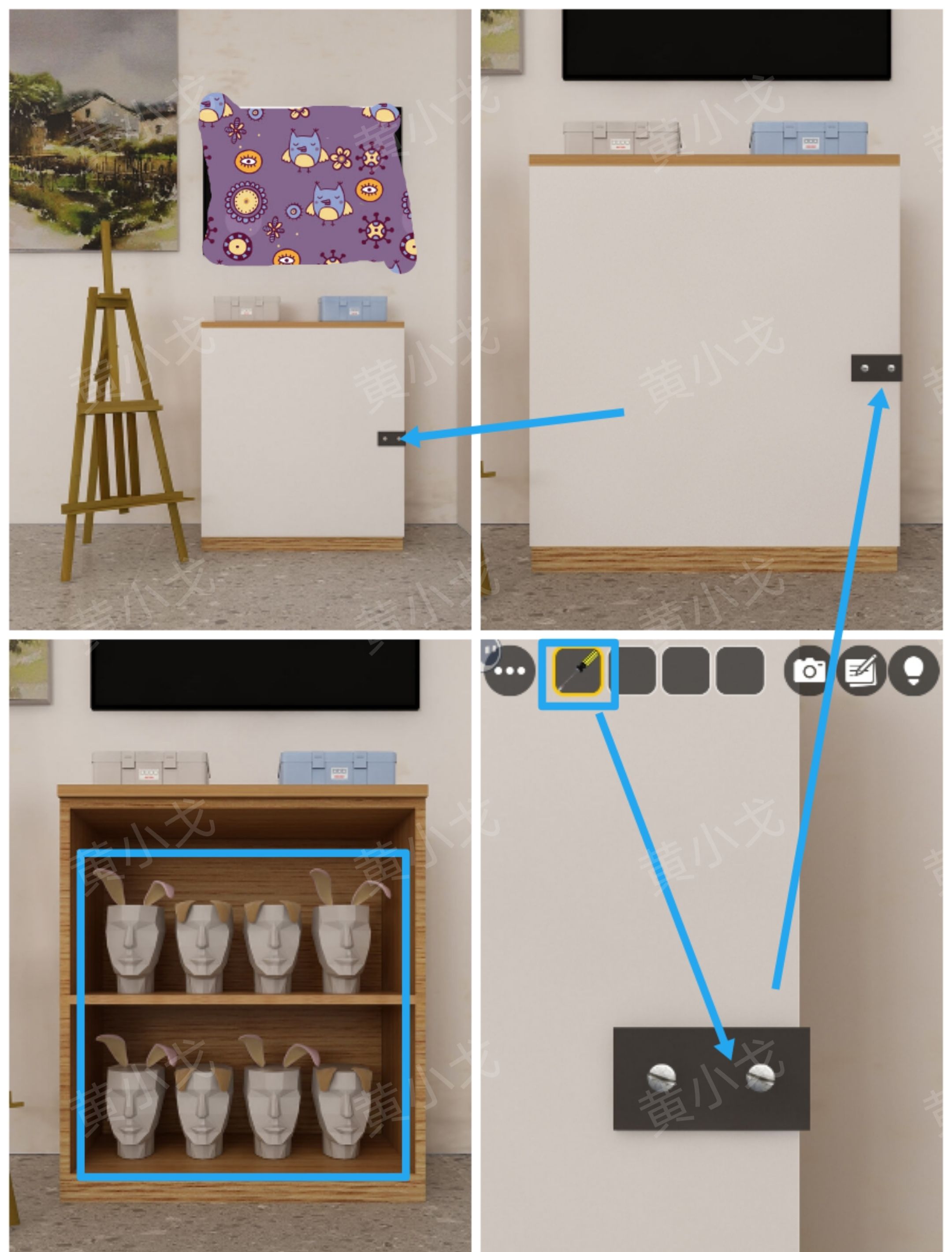 《Escape Room：侦探社》美术教室关卡攻略二