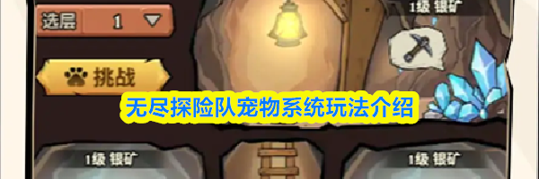 无尽探险队宠物系统玩法介绍