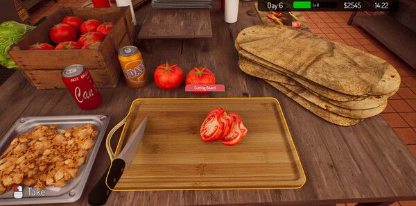 《卷饼店模拟器》免安装中文版