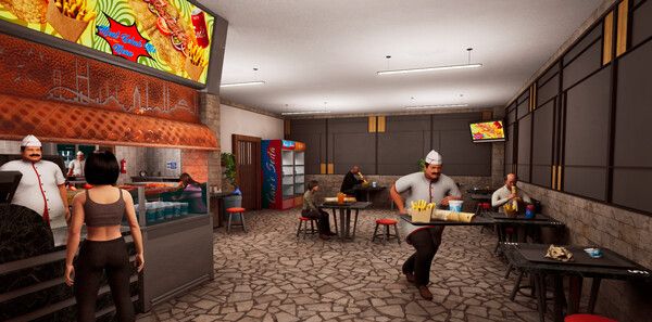 《卷饼店模拟器》免安装中文版