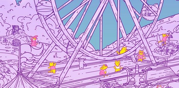 《游乐园里满是猫》免安装汉化版