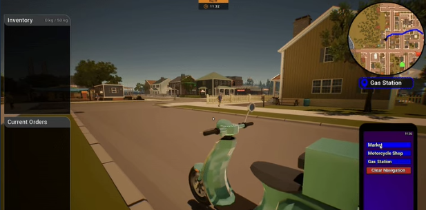 《Courier Simulator》demo