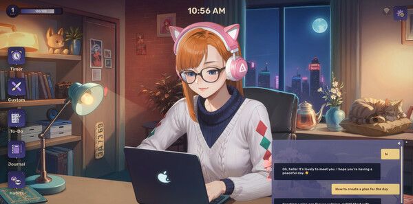 《Lo-Fi女孩：AI助手》免安装中文版