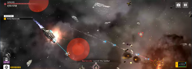 《弹道星际》demo