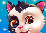 虚拟宠物猫logo图