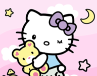 凯蒂猫：晚安logo图