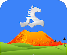 火山草原云logo图