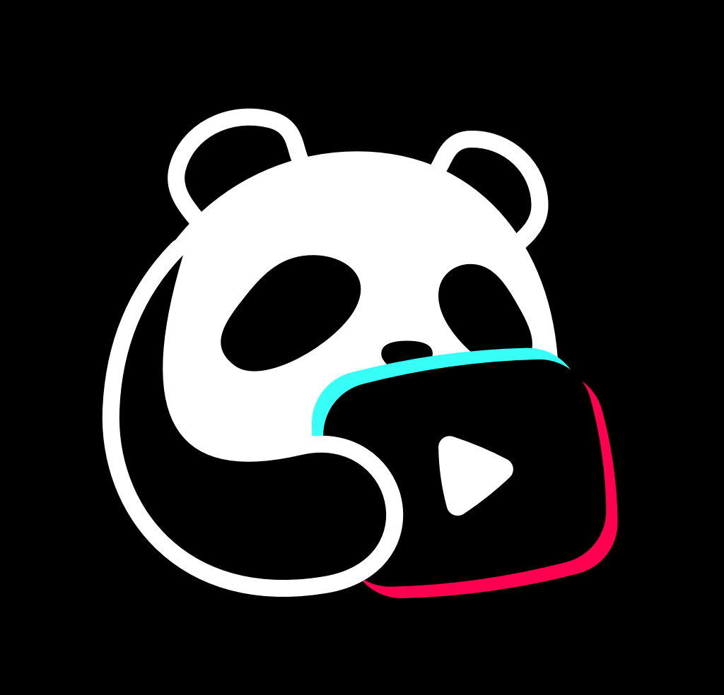 熊猫追剧logo图