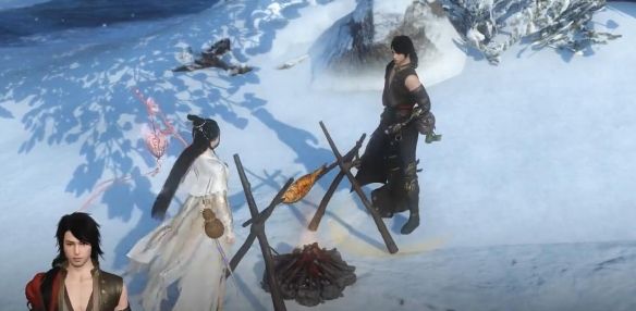 《逆水寒手游》雪地烤鱼奇遇攻略