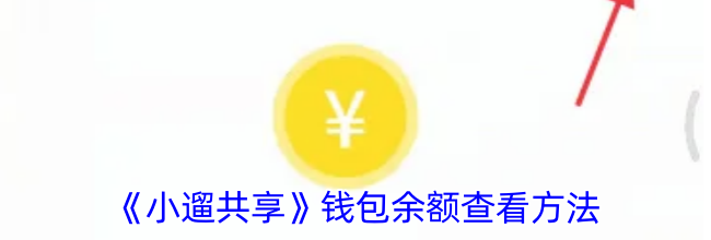 《小遛共享》钱包余额查看方法