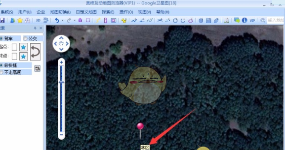 《奥维互动地图》显示地名方法