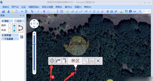 《奥维互动地图》显示地名方法