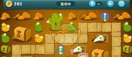 《保卫萝卜1》沙漠主题第2关金萝卜攻略