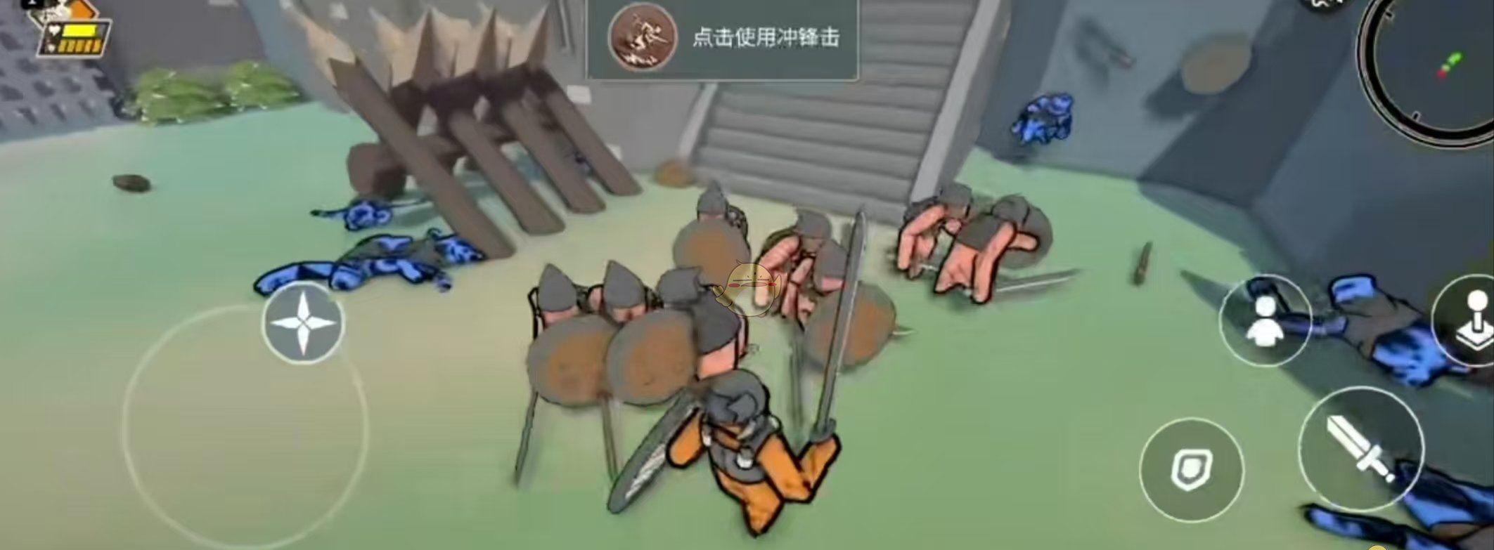 《超逼真的攻城模拟器》大锤兵打法攻略
