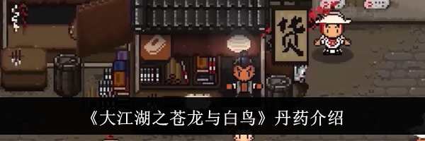 《大江湖之苍龙与白鸟》丹药介绍