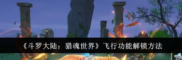 《斗罗大陆：猎魂世界》飞行功能解锁方法