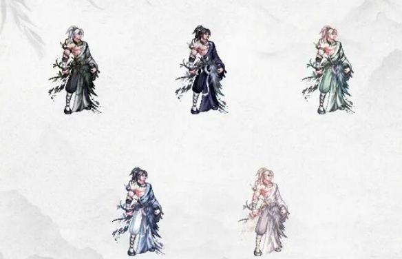 《地下城与勇士：起源》墨染丹青装扮外观一览