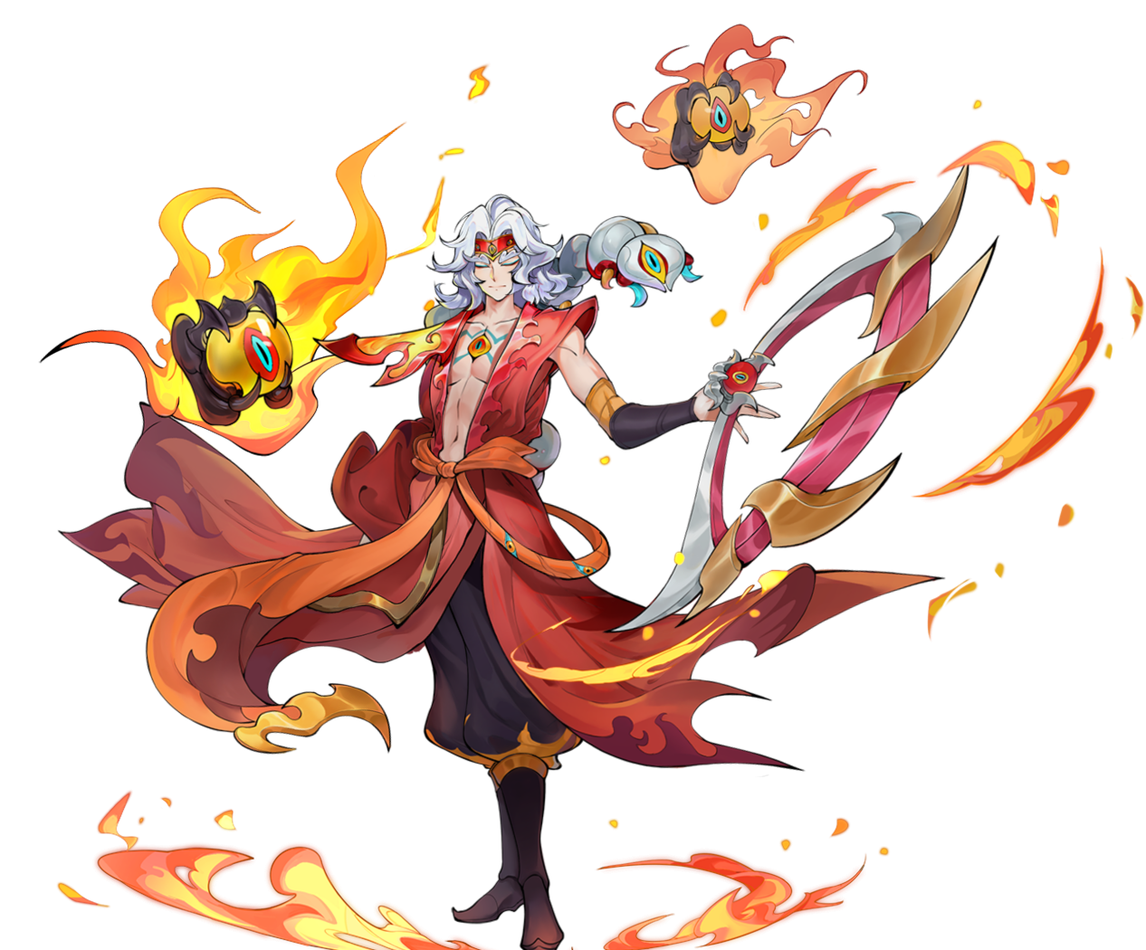 《翻滚吧天神》百眼魔君图鉴
