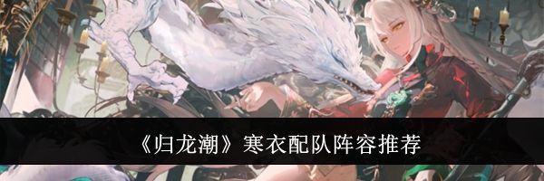 《归龙潮》寒衣配队阵容推荐