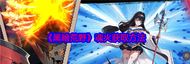 《黑暗荒野》魂火获取方法