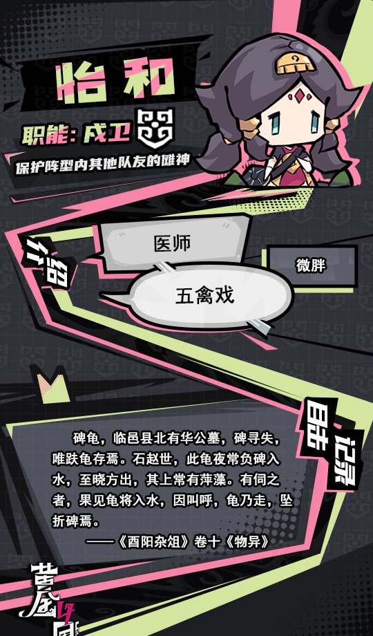 《黄金四目》怡和角色档案