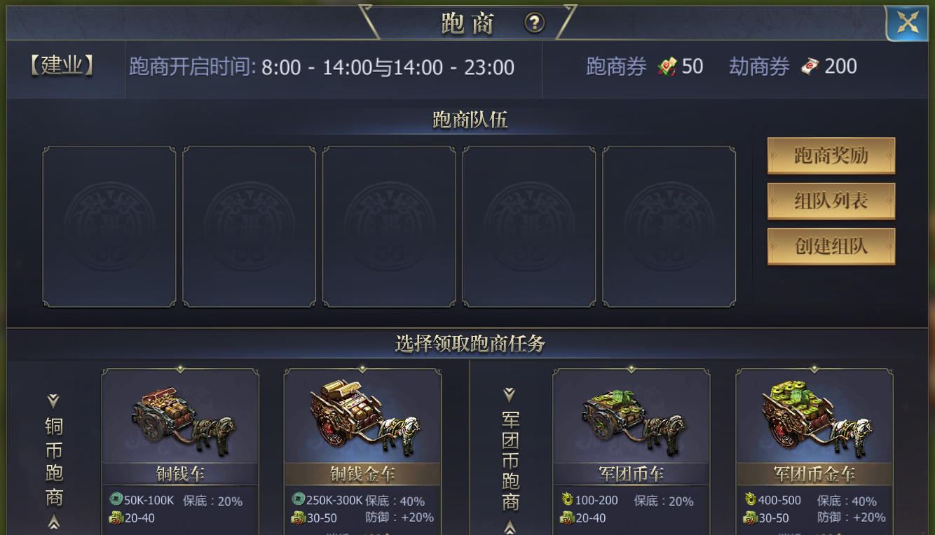 《九州三国志》跑商赚钱攻略