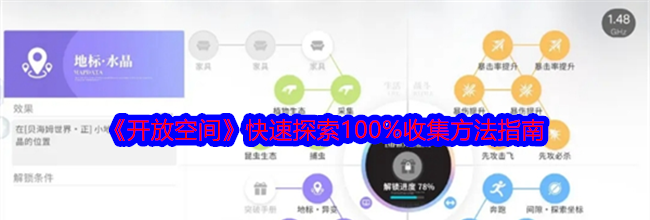《开放空间》快速探索100%收集方法指南