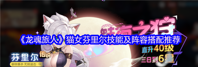《龙魂旅人》猫女芬里尔技能及阵容搭配推荐
