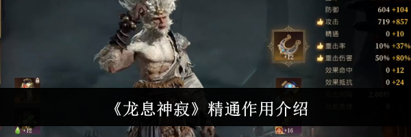 《龙息神寂》精通作用介绍