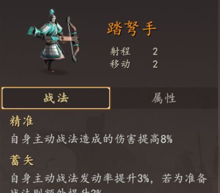 《三国志：王道天下》弓兵阵容推荐