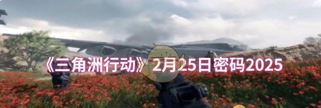 《三角洲行动》2月25日密码2025