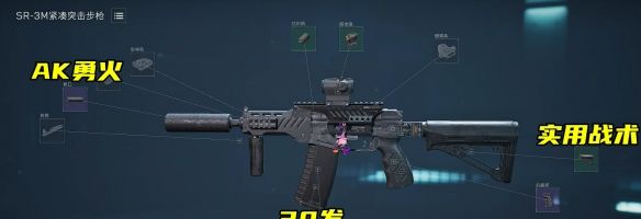 《三角洲行动》sr3m改装方案推荐