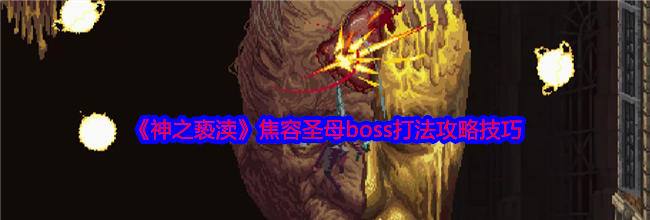 《神之亵渎》焦容圣母boss打法攻略技巧
