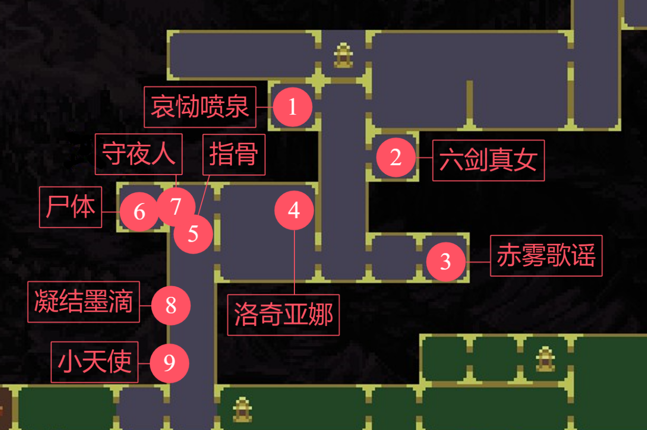 《神之亵渎》无言图书馆收集向流程攻略