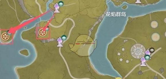 《无限暖暖》聆风洞窟烟花位置介绍