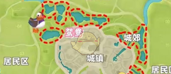 《心动小镇》新春季第3周4只鸟位置