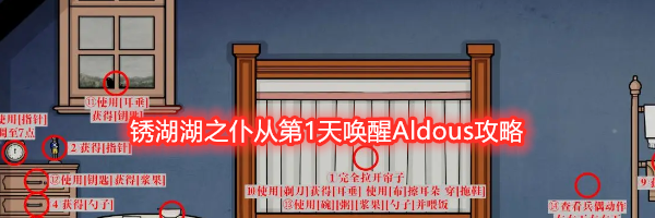 锈湖湖之仆从第1天唤醒Aldous攻略