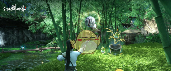 《仙剑世界》酒坛拿起方法