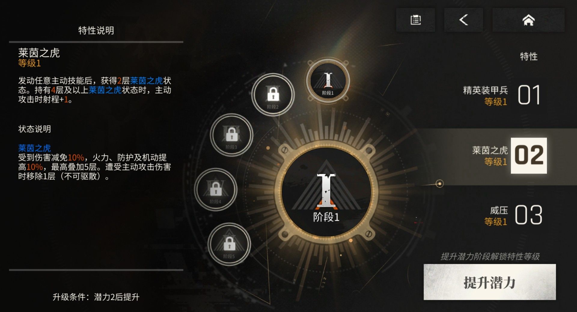 《湮灭：边界线》隐藏战神虎子姐介绍