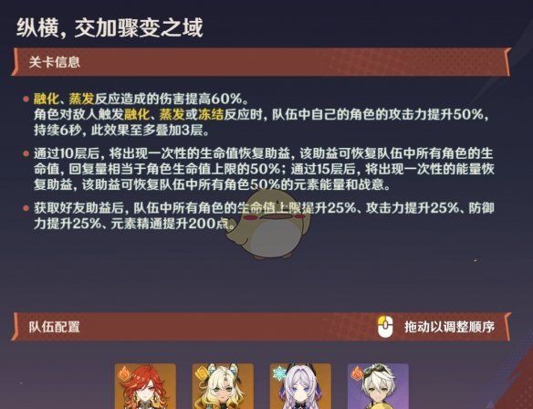 《原神》征战勇者淬炼之界第2天阵容推荐