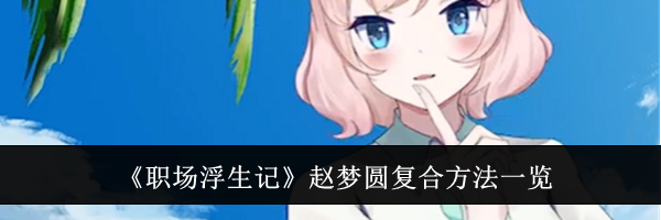《职场浮生记》赵梦圆复合方法一览